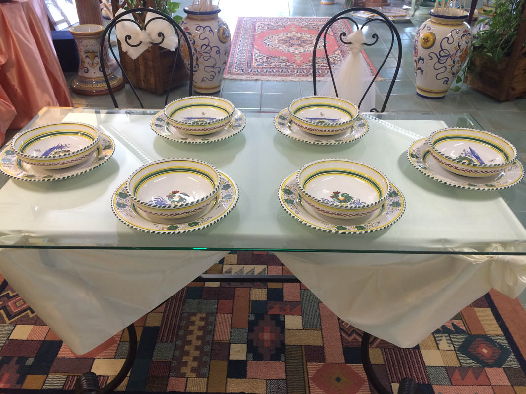 Set Tavola Personalizzato con Iniziali